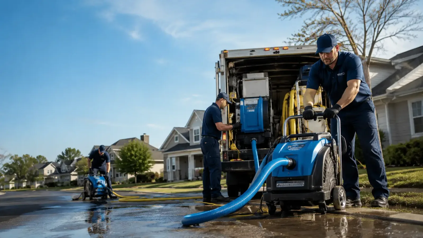 Flood Damage Cleanup in Nederland, TX
